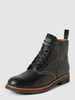 Polo Ralph Lauren Boots van leer, model 'ARMY BT-BOOTS-TALL' Zwart