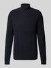 camel active Strickpullover mit Label-Detail Marine