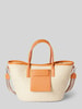 Loevenich Handtasche in Two-Tone-Machart mit Schulterriemen Orange