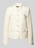 WHITE LABEL Blazer in gemêleerde look Offwhite