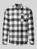 Blend Regular Fit Freizeithemd mit Button-Down-Kragen Black