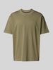 Marc O'Polo Regular Fit T-Shirt aus reiner Baumwolle Oliv