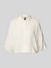 Vero Moda Loose Fit Hemdbluse aus reiner Baumwolle Modell 'NATALI' Weiss