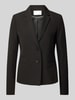 Jake*s Collection Blazer mit mit Viskose-Anteil und Paspeltaschen Black