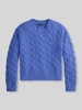 Polo Ralph Lauren Regular Fit Strickpullover aus Woll-Kaschmir-Mix Blau