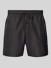 Tommy Hilfiger Badeshorts mit elastischem Bund Modell 'ORIGINAL' Black