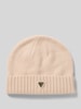 Guess Activewear Muts met viscose en wol, model 'Sweater' Beige