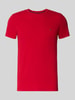 Tommy Hilfiger Slim Fit T-Shirt aus Baumwoll-Elasthan-Mix Rot