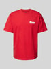 Dickies T-Shirt mit Label-Print Rot