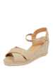 Castañer Wedges aus Textil Modell 'Blaudell' Beige