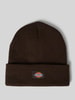 Dickies Beanie in gebreide look, model 'Gibsland' Donkerbruin