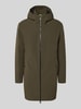 Cinque Regular Fit Mantel mit Zweiwege-Reißverschluss Modell 'SURVIVOR' Oliv