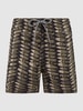 ONeill Badehose mit Allover-Muster  Schwarz