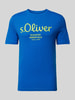 s.Oliver RED LABEL T-Shirt mit Rundhalsausschnitt Ocean