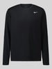 Nike Training bluzka z długim rękawem sport o kroju regular fit z okrągłym dekoltem Czarny