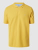 Fynch-Hatton Poloshirt aus Baumwolle  Gelb