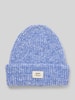 Barts Mütze in Strick-Optik Modell 'Owlet' Blau