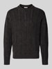 Redefined Rebel Regular Fit Pullover aus reiner Baumwolle Modell 'WAYNE' Black