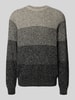 Only & Sons Relaxed Fit Strickpullover aus reiner Baumwolle Modell 'BIRK' Black