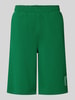 Lacoste relaxed fit sweatshorts van katoenmix Groen