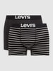 Levi's® Boxershort met stretch in set van 2  Zwart