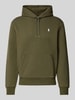 Polo Ralph Lauren Hoodie met labelstitching Olijfgroen