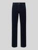 Tommy Hilfiger Straight leg corduroy broek in 5-pocketmodel, model 'DENTON' Donkerblauw