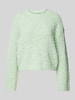 Only Comfort Fit Strickpullover aus Popcorn-Strick Modell 'GLORIA' Schilf