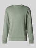 SELECTED HOMME Sweatshirt mit gerippten Abschlüssen Modell 'EMANUEL' Hellgruen