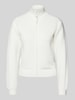 Guess Activewear Sweatjacke mit Stehkragen Modell 'NEW ALLIE' Beige