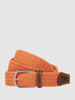 Billybelt Gürtel in Flecht-Optik Apricot