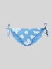 Jake*s Casual Bikinislip met vetersluiting opzij Bleu