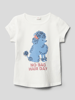 s.Oliver RED LABEL T-shirt met motiefprint Wit