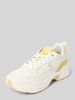 Tommy Hilfiger Lage sneakers van glad leer Ecru