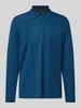 RAGMAN Regular fit poloshirt met borstzak, model 'Fineliner' Marineblauw