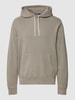 Polo Ralph Lauren Hoodie mit Känguru-Tasche und Elastischen Abschlüssen Hellgrau