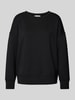 Christian Berg Woman Sweatshirt met ronde hals Zwart