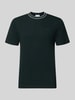 Lacoste Regular fit t-shirt van katoenmix ' Donkergroen