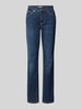 MAC Bootcut Fit Jeans mit Stretch-Anteil Modell 'MELANIE' Dunkelblau