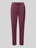 Soyaconcept Slim Fit Sweatpants mit Tunnelzug Modell 'BANU' Bordeaux