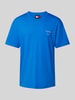 Tommy Jeans T-shirt met labelstitching Koningsblauw