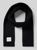 Profuomo Schal mit Label-Detail Marine