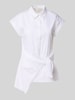 Milano Italy Regular fit overhemdblouse met knoopdetail Wit
