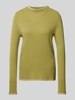 Christian Berg Woman Wollpullover mit Stehkragen Grass