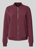 Vero Moda Regular fit blouson met ritssluiting, model 'COCO' Bordeaux
