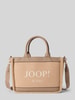 JOOP! Jeans Torba shopper z nadrukiem z logo model 'Yvette' Beżowy