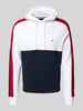 Tommy Hilfiger Regular Fit Hoodie aus reiner Baumwolle Weiss
