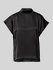 HUGO Slim Fit Blusenshirt mit Stehkragen Modell 'Caneli' Black