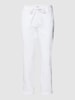 Gerry Weber Edition Chino mit Stoffgürtel Weiß