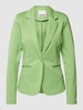 ICHI Blazer met normaal model en reverskraag Groen